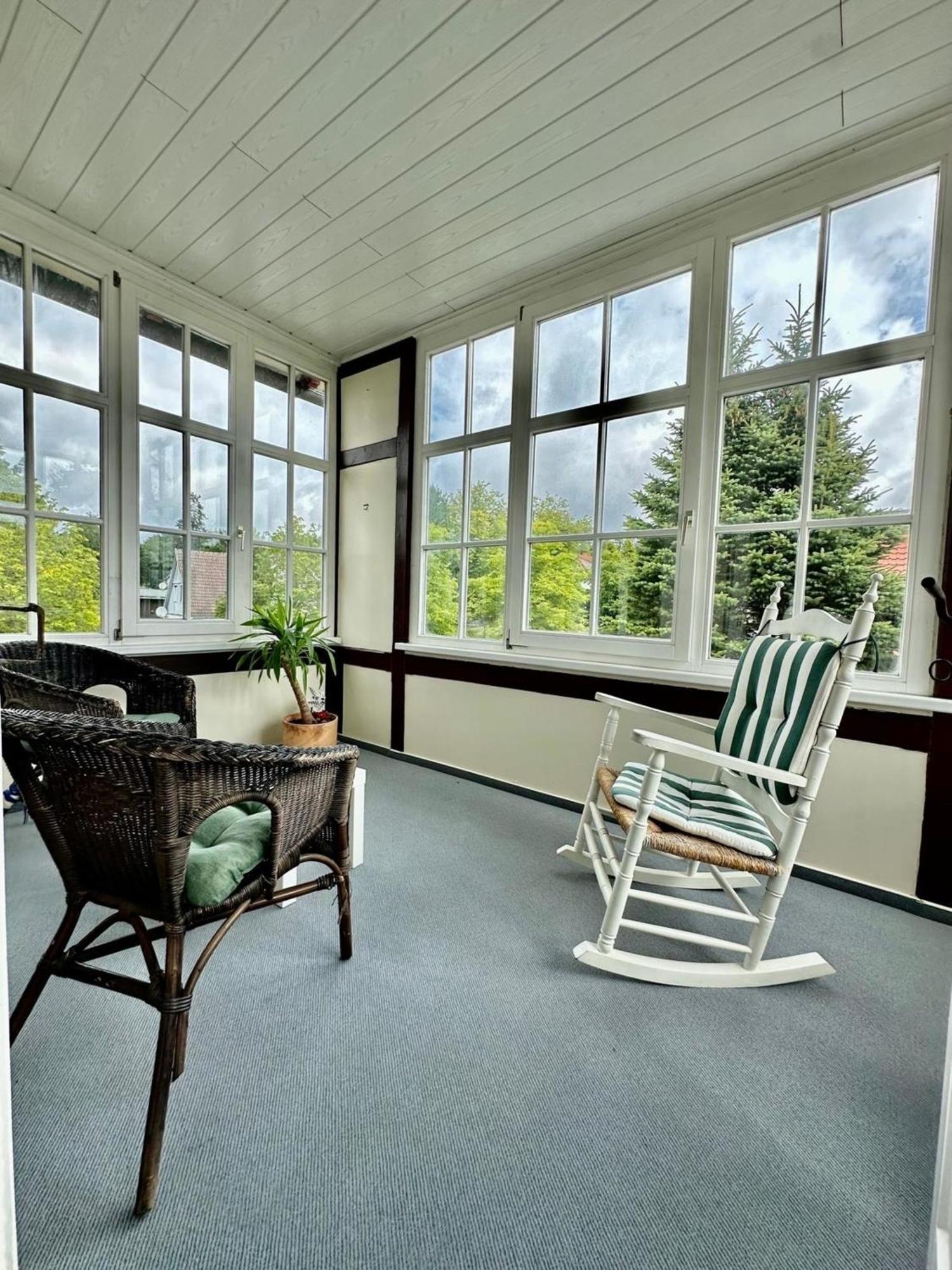 Ferienwohnung Sonnenschein Mit Kleinem Bauernhof Thale Buitenkant foto
